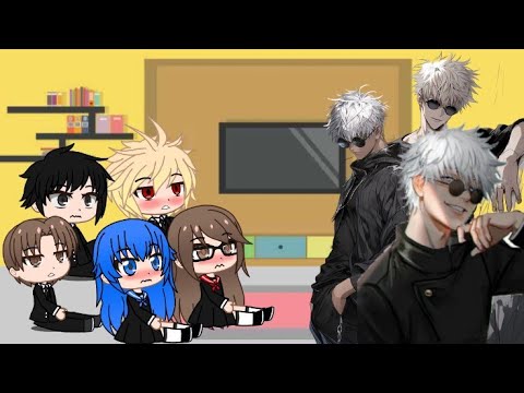 Past Deku's classmates react to future him as Gojo || Gacha club || BakuDeku/IzuOcho || #gachaclub