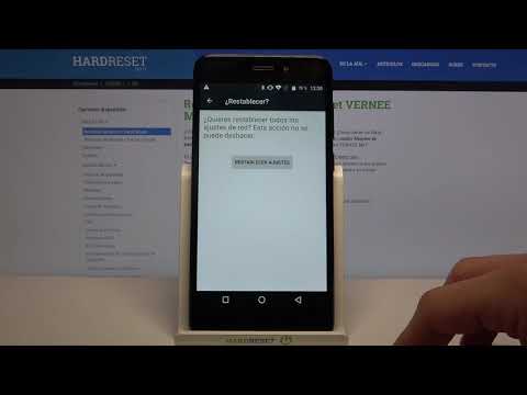 Como restablecer ajustes de red en VERNEE M5