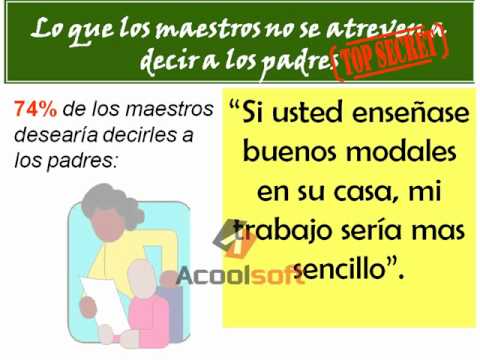 Lo que los maestros no se atreven a decir