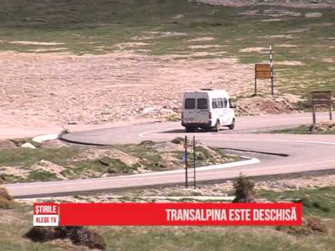 Transalpina este deschisă