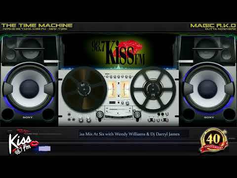 [WRKS] 98.7 Mhz, Kiss FM (1991-07-26) Kiss Mix At Six with Wendy Williams & Darryl James | CUT © ® |
