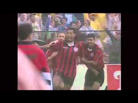 Atlético-PR 2 x 0 Palmeiras - Campeonato Brasileiro 1996