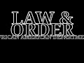 Law Order African American Department Opening Narration