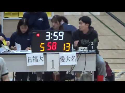 【大学バスケ】愛知大学　対　日本福祉大学　第94回東海学生バスケットボールリーグ戦２部リーグ男子