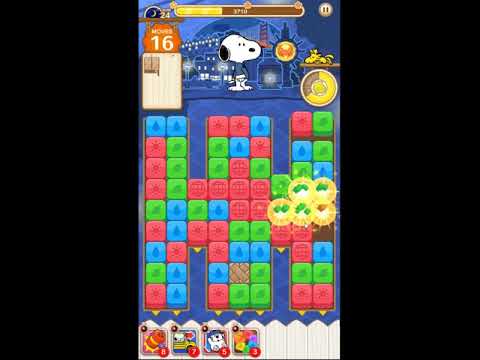Snoopy Puzzle Journey Night Mode Level 24 - NO BOOSTERS 🐶🧩🧳 | SKILLGAMING ✔️