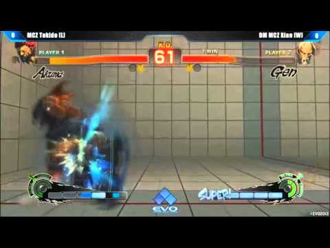 EVO 2013 SSF4 AE Grand Finals: MCZ Tokido Vs DM MCZ Xian Part 1
