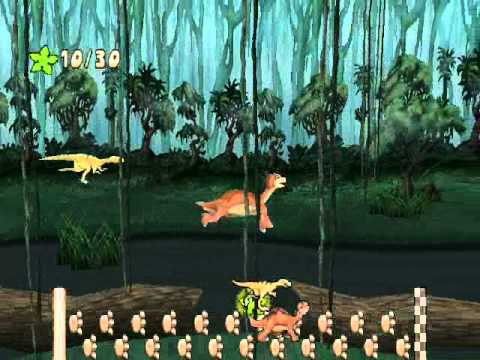 Прохождение игры '' Земля доначала времен '' миссия 9 гонка (little foot)