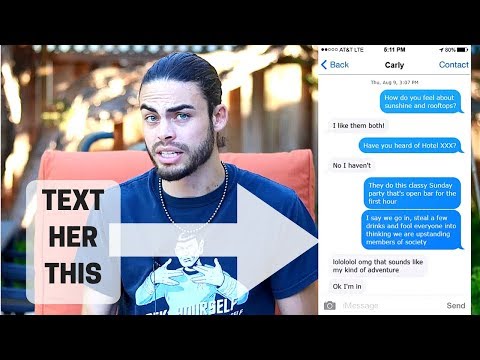 How to ask a girl out over text - Example breakdown