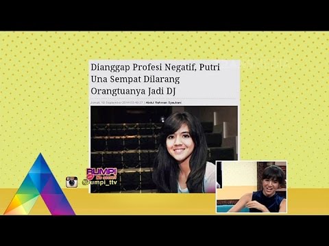 RUMPI 2 JANUARI 2016 - Pengakuan DJ Top Nomor 2 Di Dunia DJ UNA Part 2/5