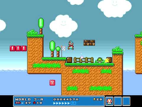 SMBX2 Beta 3 New Super Mario Bros. DS Remake World 3