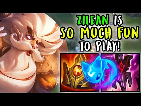Zilean is SO MUCH FUN to Play! | Diamond Support Draft Game | Patch 25.19