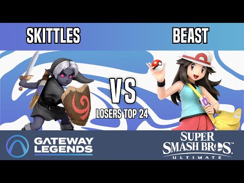 Gateway Legends - Losers Top 24 - skittles(Young Link) Vs. Beast(Pokemon Trainer)
