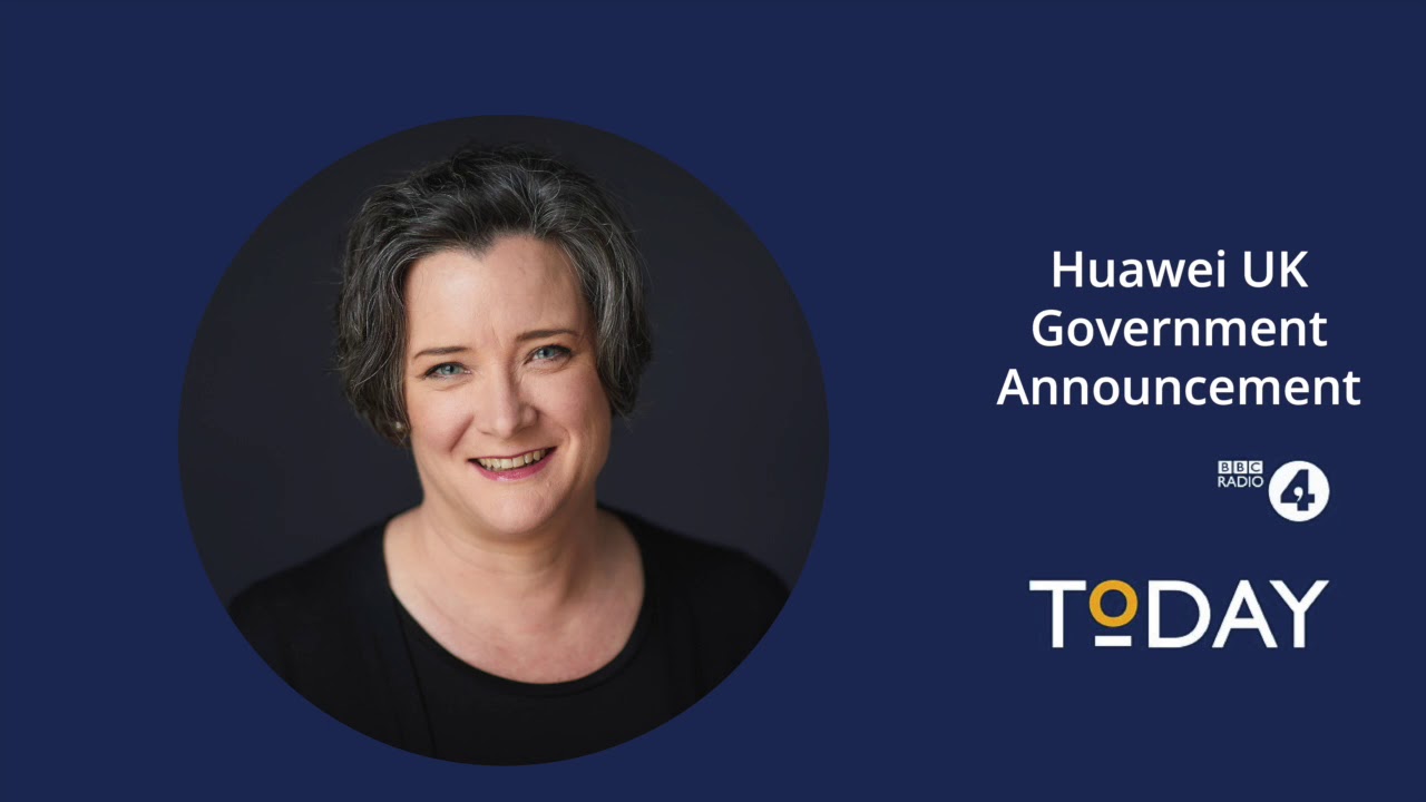 Emily on Today about Huawei and 5G