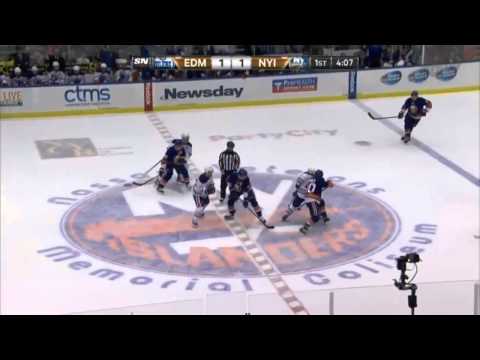 Taylor Hall Scores Two Goals in 8 seconds  - October 17th, 2013