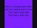 Daniel Powter Bad Day Lyrics 