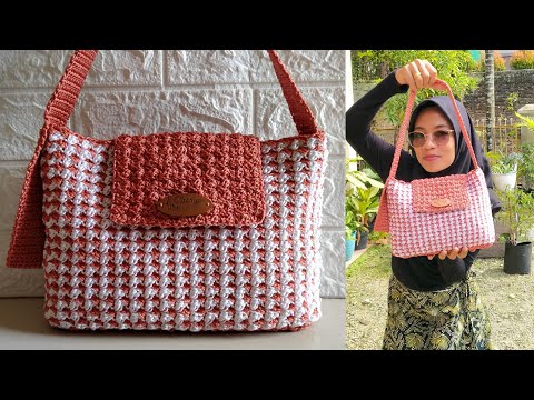 Tas Rajut Terbaru Model Modern Cara Membuat Tas Rajut Crochet Bag