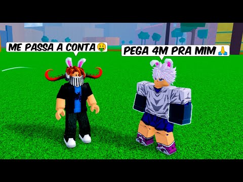 ESSE CARA ME CONTRATOU PARA SUBIR O BOUNTY DELE NO BLOX FRUITS