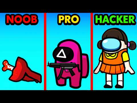 Winning AMONG US Squid Game