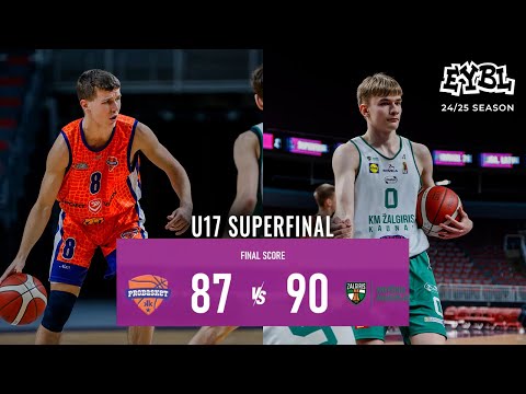 Pro Basket (MNE) vs Kaunas Zalgiris Academy (LTU) | EYBL U17 SuperFinal Full Game Highlights