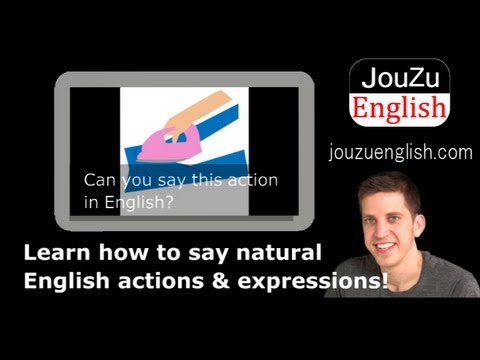 Fun Free Video English Lessons - iron 130808｜Learn useful everyday English!