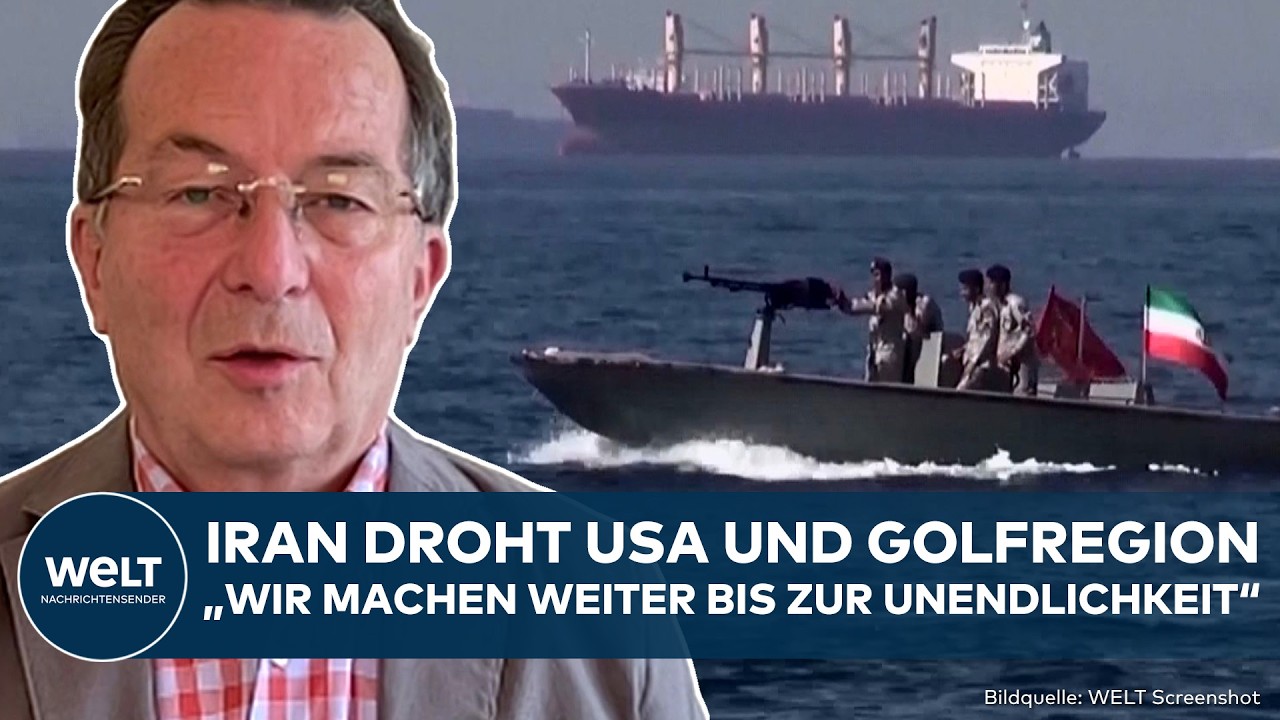 IRAN: Trump in der Klemme? Teheran droht mit Hormus-Blockade! Mullahs nimmt Golfregion ins Visier