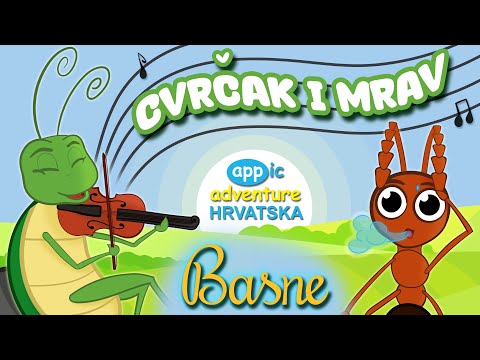 Basne - Cvrčak i Mrav