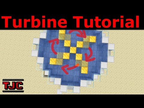 TUTORIAL: Real TURBINE |  Animation in Minecraft