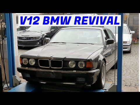 First start in 5 years - V12 BMW E32 750iL - Project Karlsruhe: Part 3