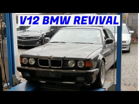 First Start in 5 Years - V12 BMW E32 750iL - Project Karlsruhe: Part 3
