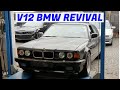First Start in 5 Years - V12 BMW E32 750iL - Project Karlsruhe: Part 3