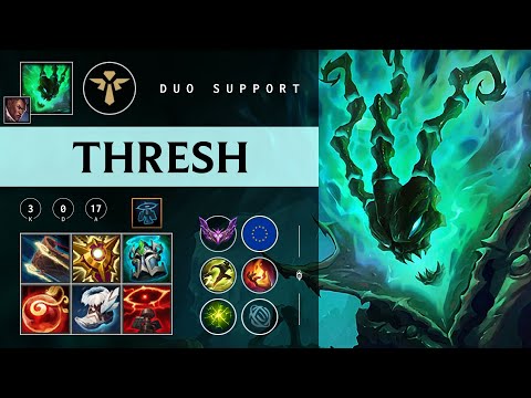 Thresh Support vs Milio - EUW Master Patch 26.01