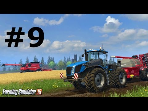 Let's Play Farming Simulator 2015 Bjornholm w/ Arrancar #9 Corn Harvest
