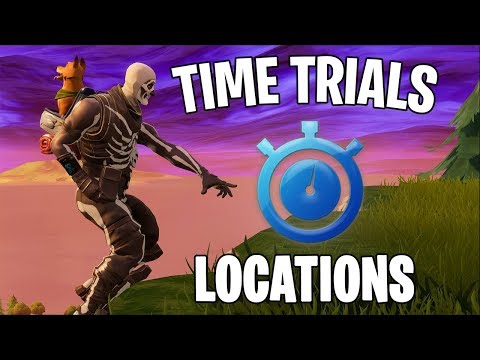 ALL TIME TRIALS IN FORTNITE - SEASON 6 "COMPLETE TIMED TRIALS" CHALLENGE