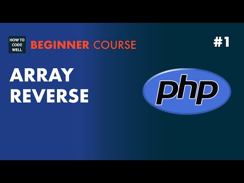 Array Reverse In Php