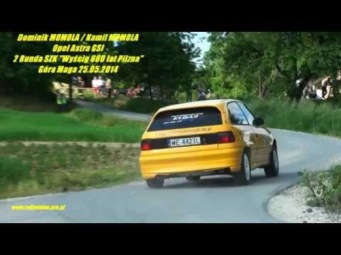 D. MOMOLA / K. MOMOLA - Opel Astra GSI - 2 Runda SZK "Wyścig 660 lat Pilzna" Góra Maga 25.05.2014