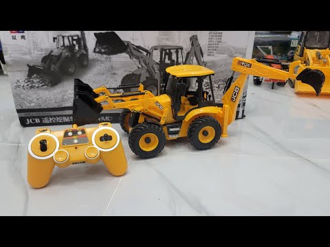 Unboxing dan review Double E E589 RC JCB 1/20
