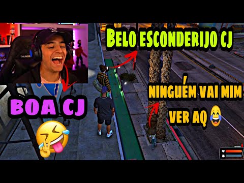 CJ, CONNOR E JAMAICA FAZENDO A BAGUNCINHA/ LOUD CORINGA GTA RP