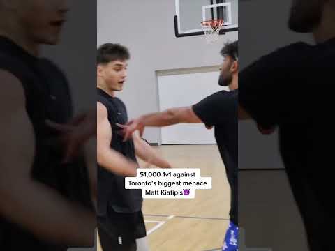 HE TRIED TO PUNK ME! 👑KING OF 1v1‼️ VS. Matt Kiatipis ($1,000 matchup)