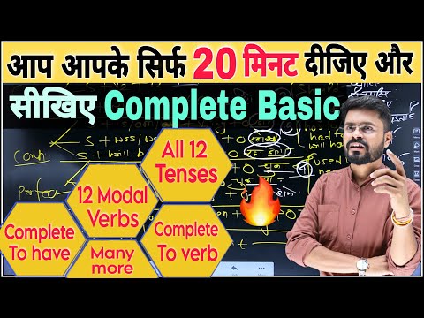 Day 1st Basic English पहले दिन से इंग्लिश सीखे