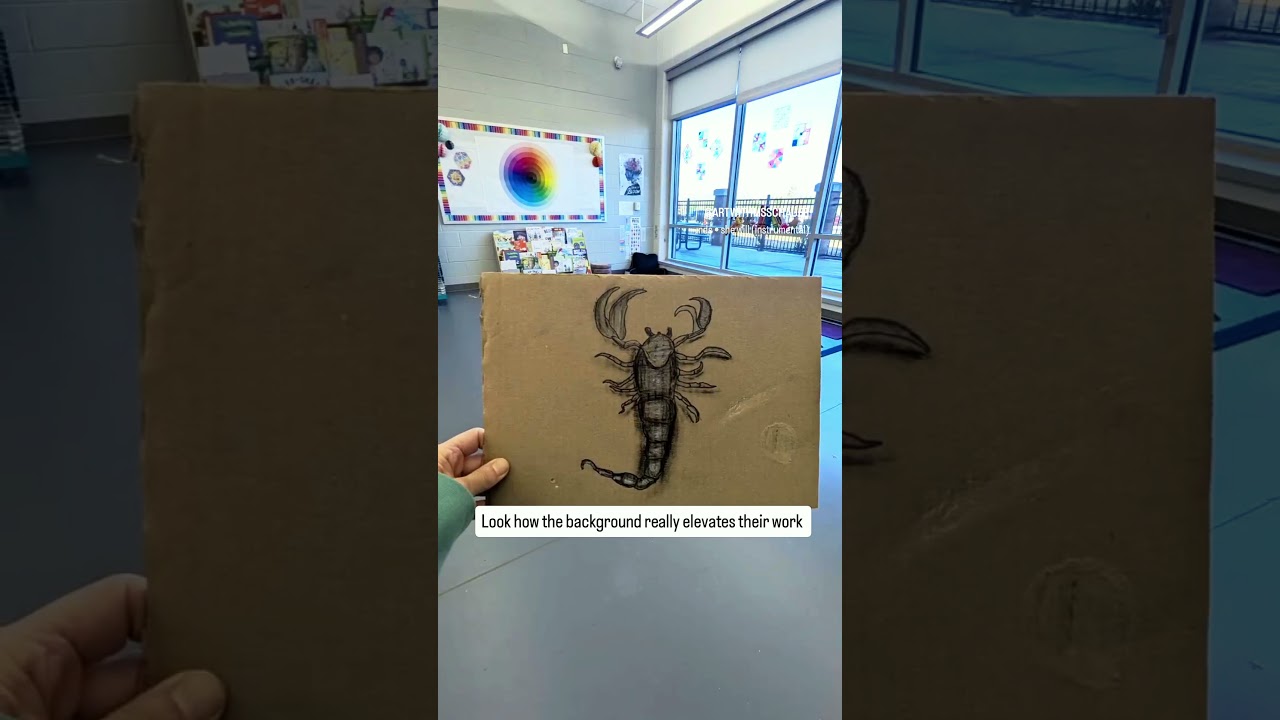 🐛 (LEAKED VIDEO) My Favorite Art Lesson of the Year: Realistic Insects + Texture Tricks!