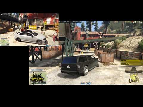 DWÓCH GHOSTERÓW W VAGOSACH (Logan Kapuczino, Złom Gang, AtlantisRP, Paris Platynov)