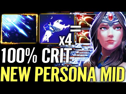 🔥 Mirana NEW PERSONA MID — New Model + Shard 100% Crit Chance 4x Leap 20Kills Carry Dota 2 Pro