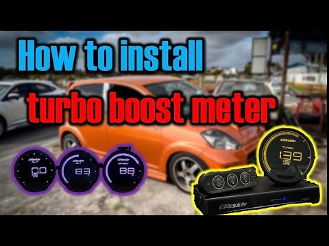New Greddy Sirius version 2020 | how to install turbo boost meter