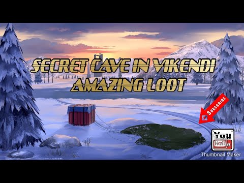 Amazing loot-Air drops in vikendi secret cave