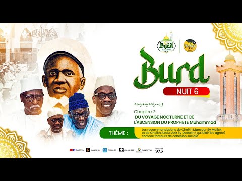 🚨DIRECT - TIVAOUANE - BURD NUIT 6 - ZAWIYA EL HADJI MALICK SY (RTA)