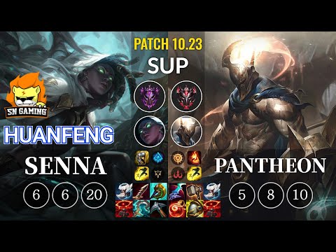 SN huanfeng Senna vs Pantheon Sup - KR Patch 10.23