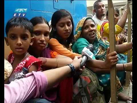 ট্রেনের এলোমেলো সিডিউলে দুর্বিসহ ঈদযাত্রা