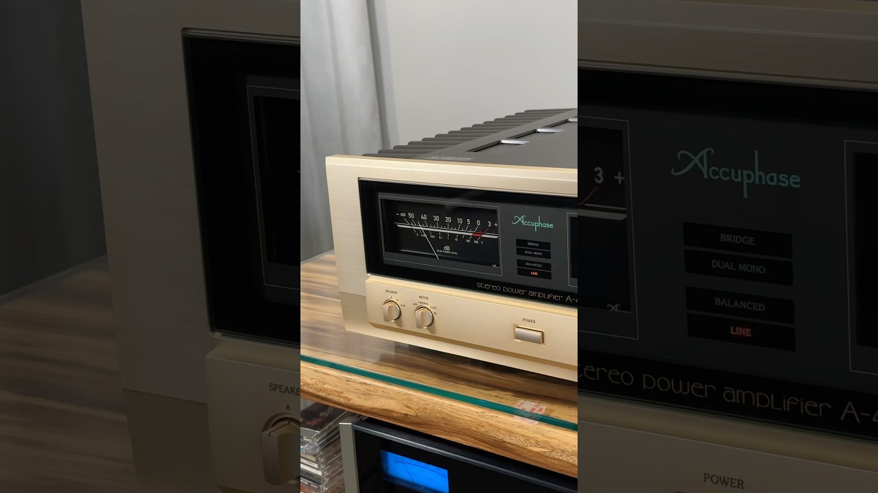 Accuphase A-48S unboxing #audiocostruzioni #music #japan