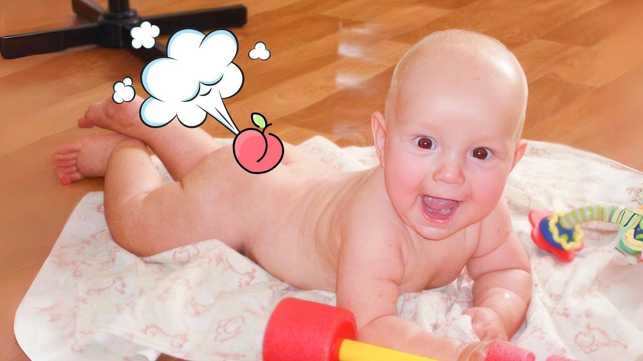Best Baby Fart Compilation of the Month - Funny Baby Videos
