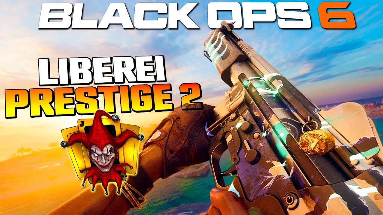 VIREI PRESTÍGIO 2 no BLACK OPS 6 e É ASSIM que UPEI RÁPIDO!